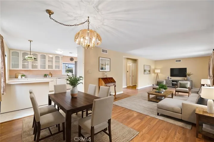 AI GENERATED STAGED PHOTO DINING ROOM