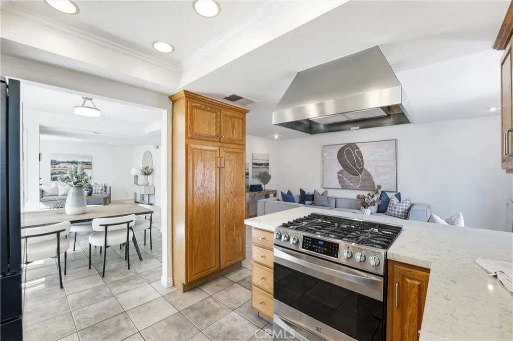 Kitchen back view
