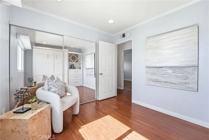 Bedroom/office with murphy bed