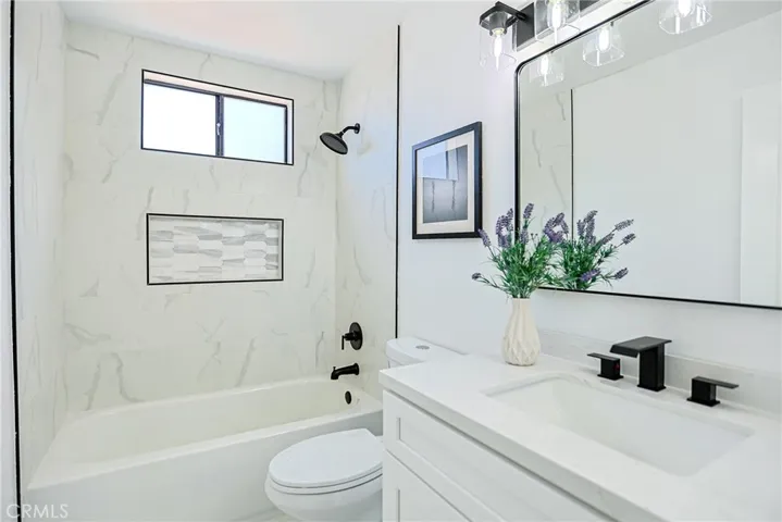 Hallway bathroom