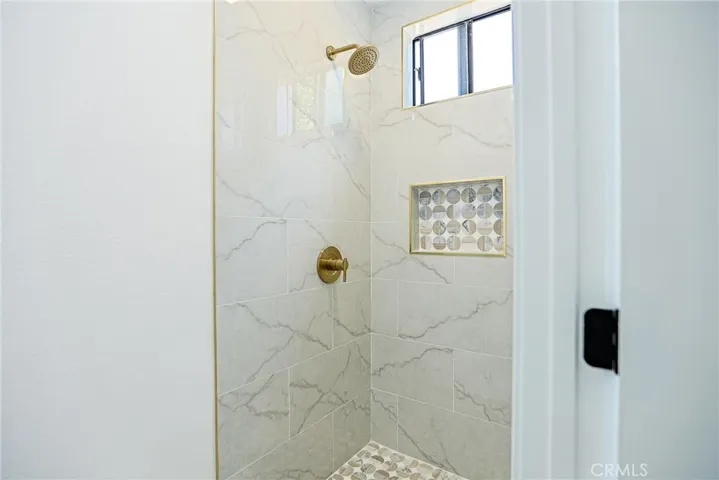 Master shower