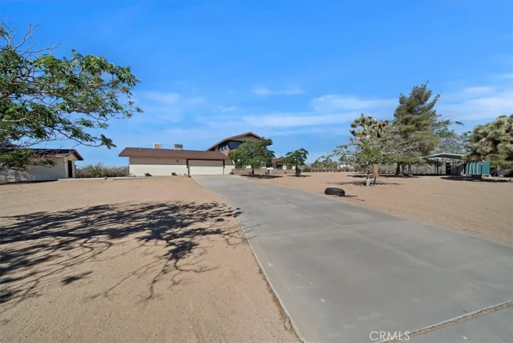 Private gated driveway