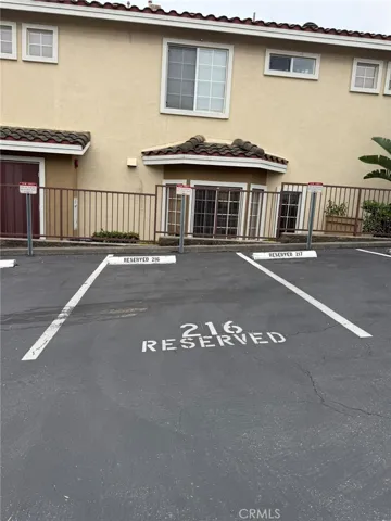 Assigned parking spot