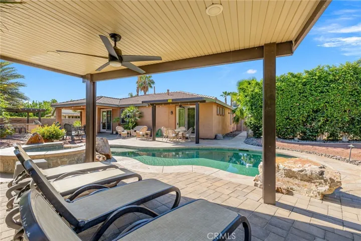 Covered patio