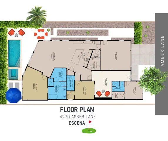 4270 Amber Lane, Palm Springs, California 92262