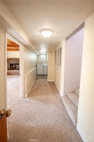 Downstairs hallway