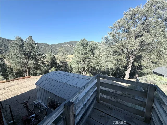 Deck off of the kitchen