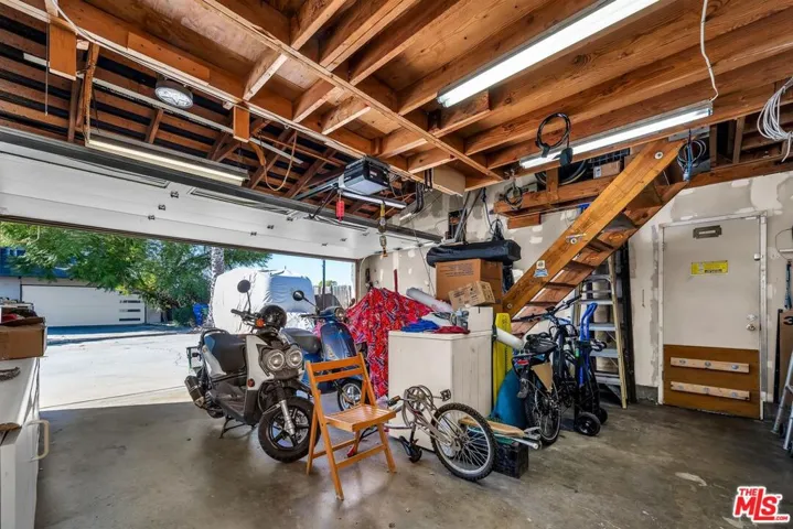 Garage with loft