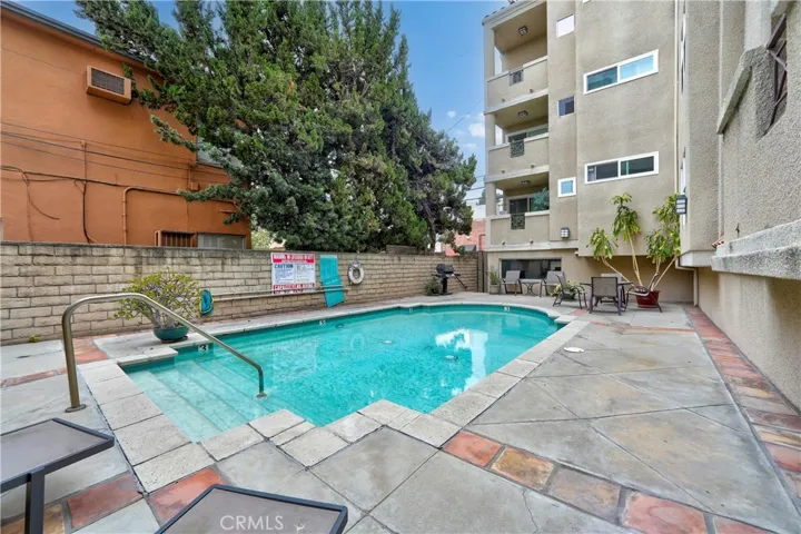 Pool and sitting area