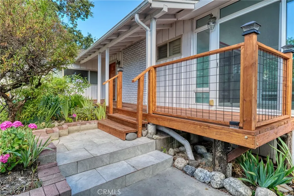 Front deck