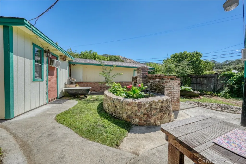 back yard