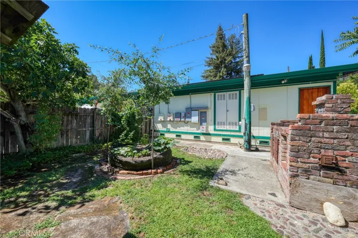 back yard