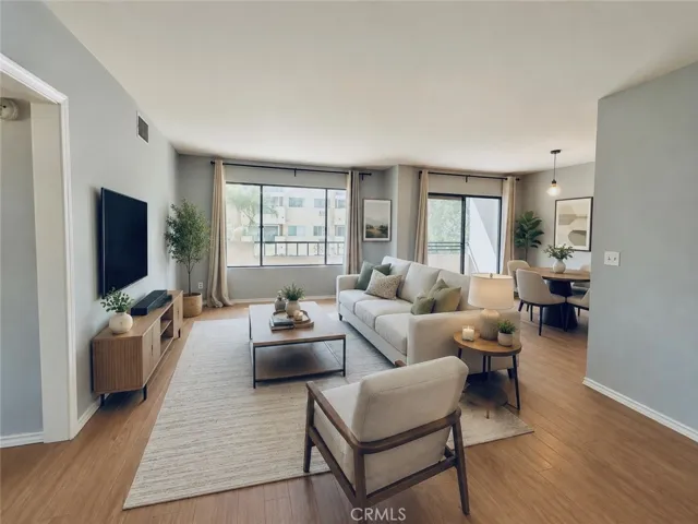Virtually Staged Living Room