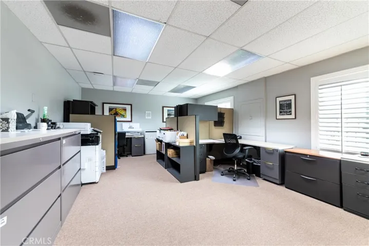 Large open area for cubicles or a conference room.