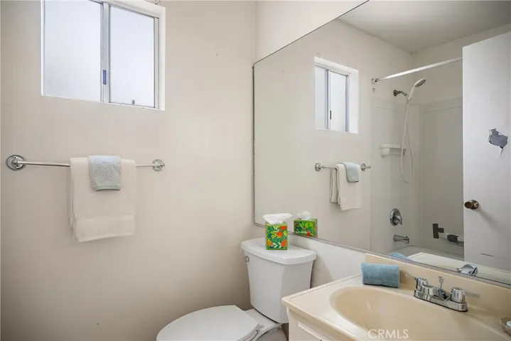 Bathroom #3 is a tub/shower combination.