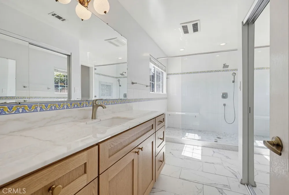 Master bathroom with new vanity and upgrades
