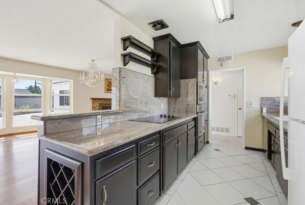 Kitchen granite counter top