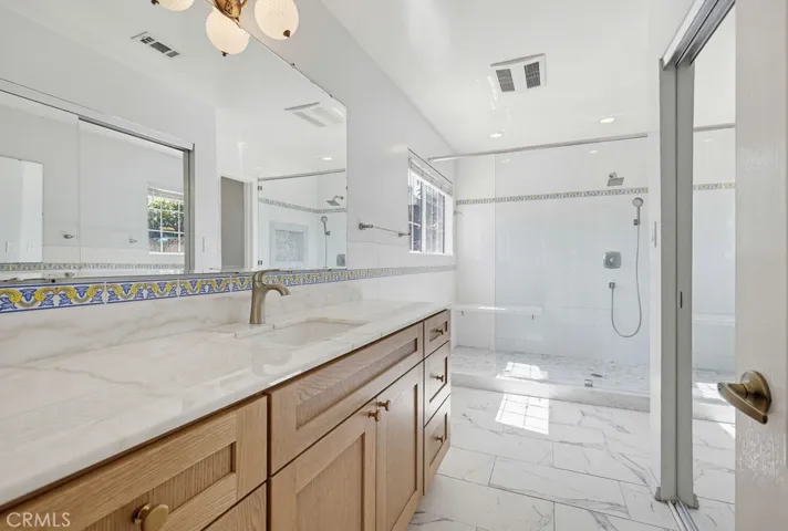 Master bathroom with new vanity and upgrades