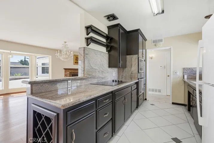 Kitchen granite counter top
