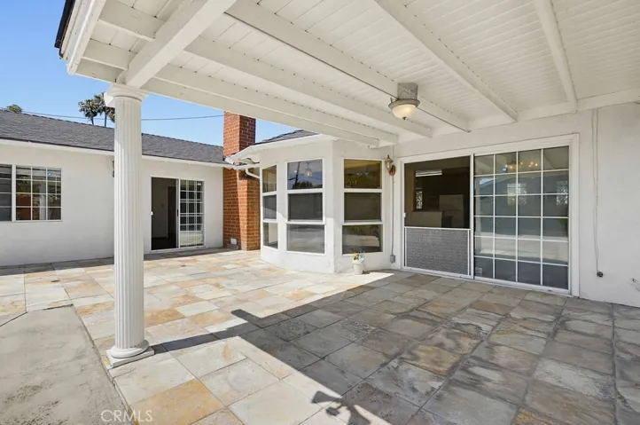 Back patio