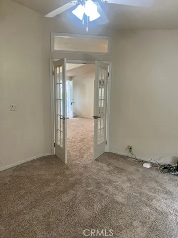 French Door entry to Guest Bedroom 1 or Superb for Office or Studio Space