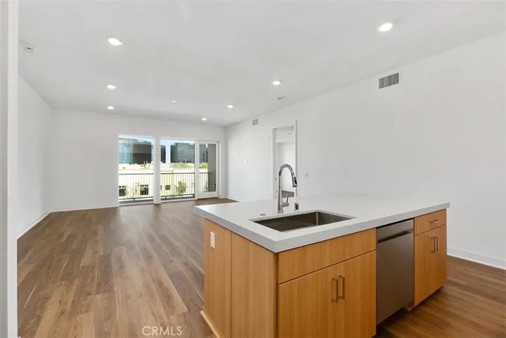 Kitchen and Living Space
