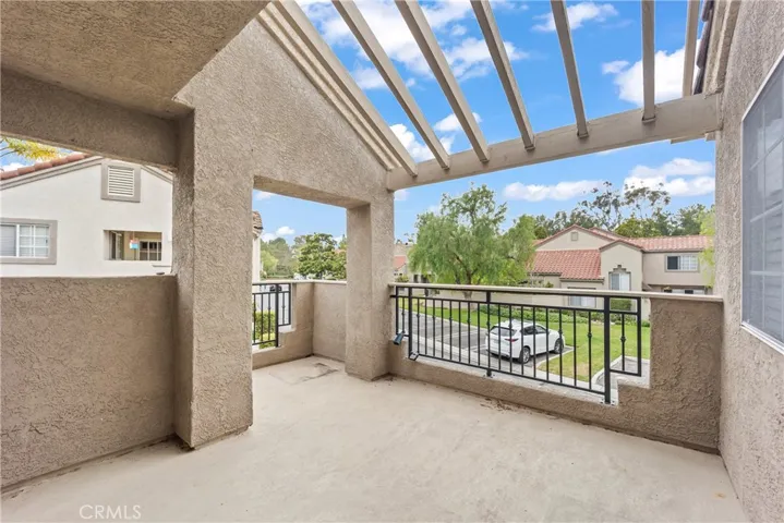 PAtio overlooking skyline
