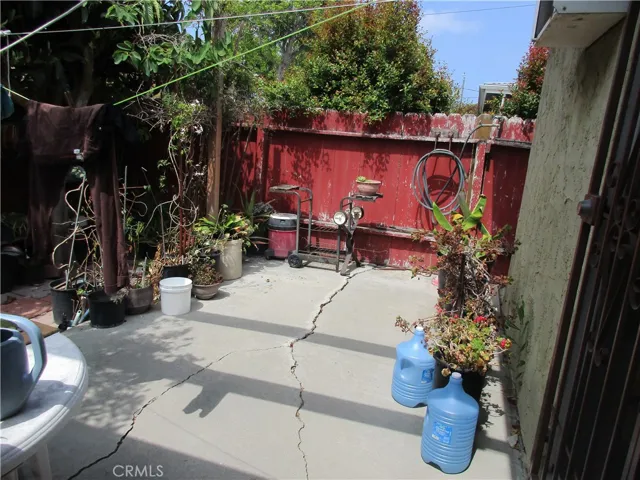 Patio area
