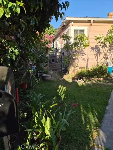 side view of the house