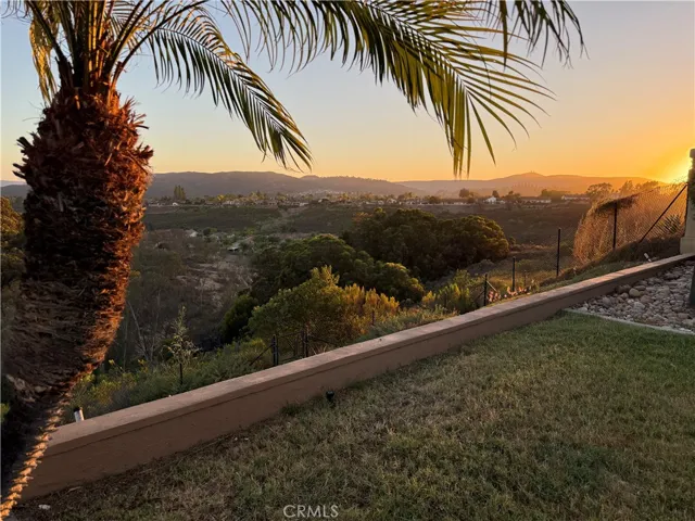 Sunset View over Canyon