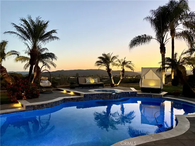 Backyard Dusk