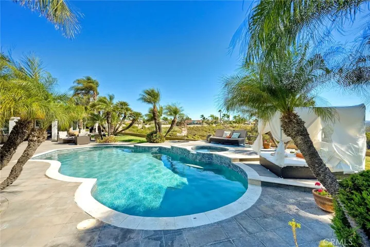 Outdoor Cabana and Pool
