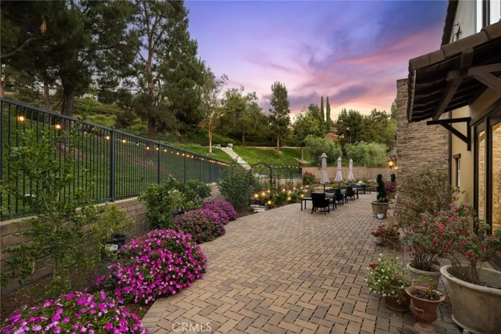 Another view of the gorgeous landscape and peaceful yard.