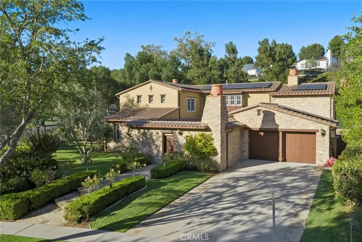 beautiful exterior with owned fully paid for solar