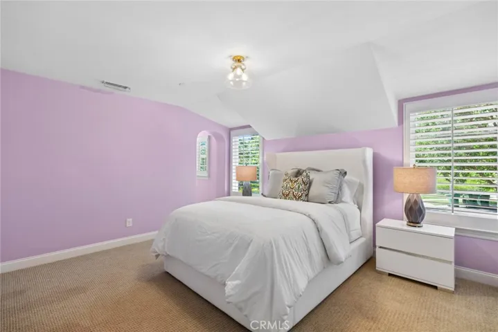 Secondary bedrooms feature plantation shutters & flexible space for family & guests