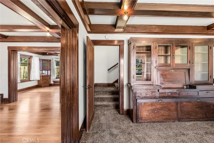 Staircase to upstairs