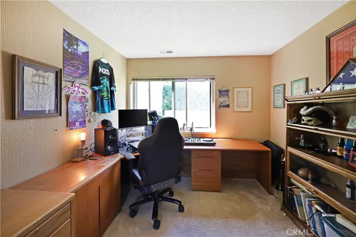 Another view of Guest Bed 2 - currently set up as an office.
