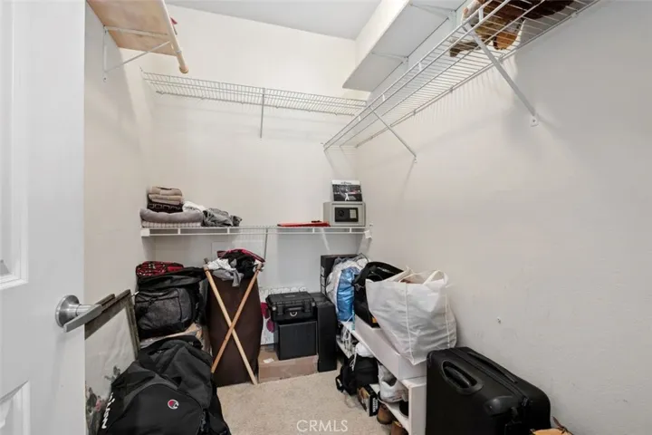Large walk-in closet in Primary suite
