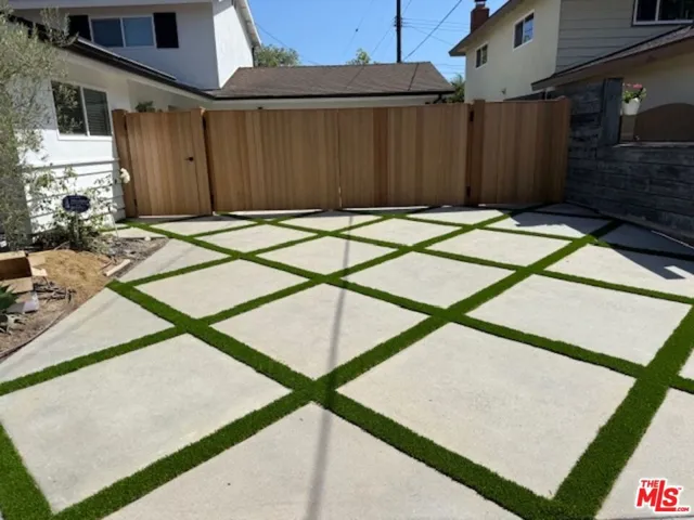 Driveway and Gate