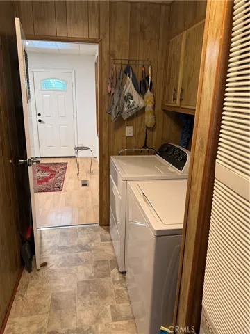 Laundry Room looking out