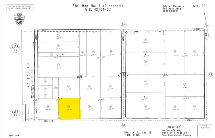 108900 Sf Hercules Street, Hesperia, California 92345
