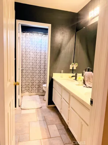 2nd upstairs bathroom. Double sinks