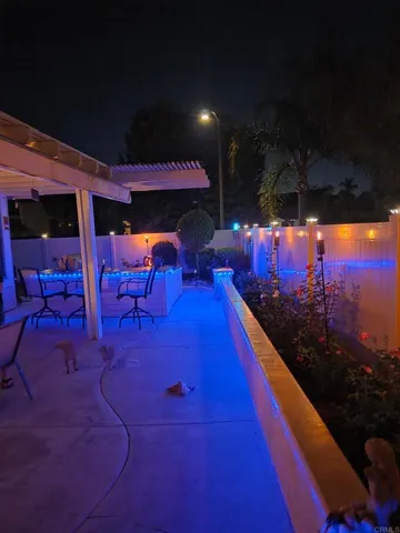 backyard lights