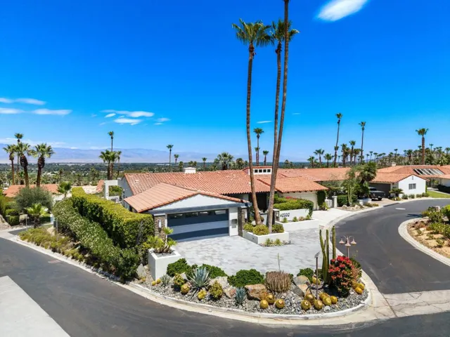 Aerial Front House