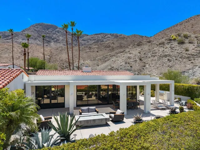 Aerial Back Patio