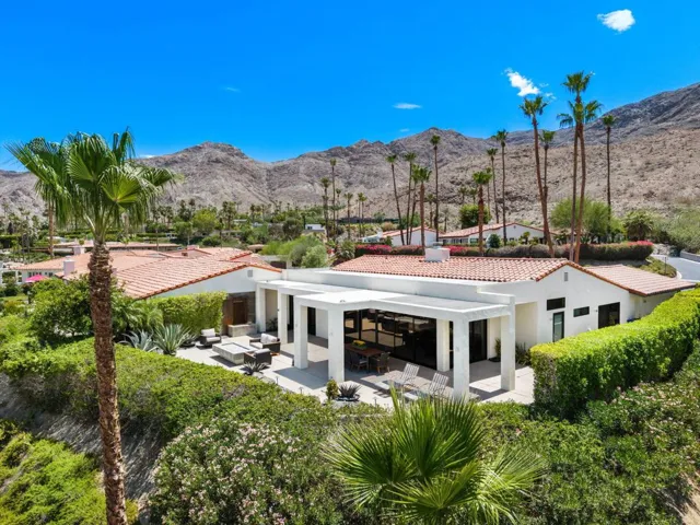 Aerial Back Patio