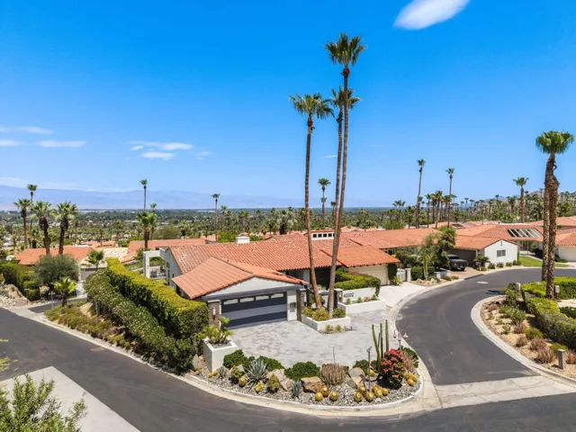 Aerial Front House