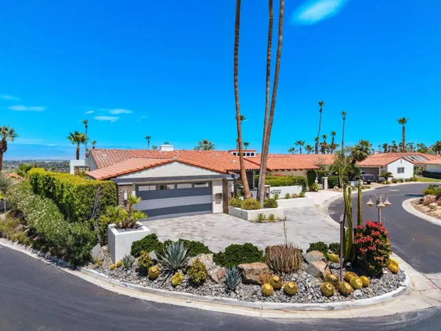 Aerial Front House