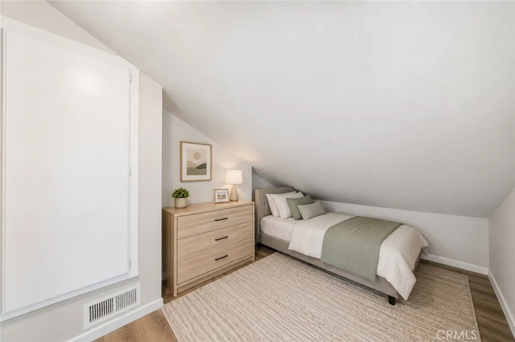 photo is digitally altered for virtual staging