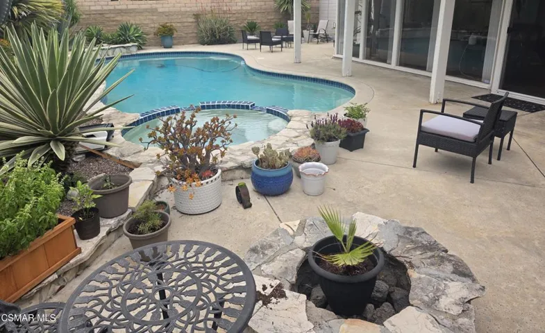 Backyard pool